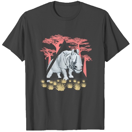 Rhinoceros in Africa T Shirts