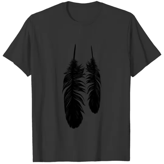 Graphic Feathers T Shirts