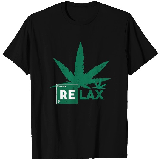 RELAX HEMP LEAF T Shirts