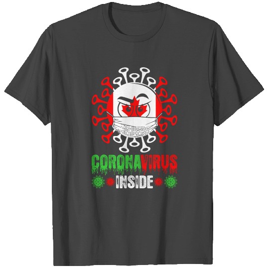Canadian Corona Virus Inside T Shirts