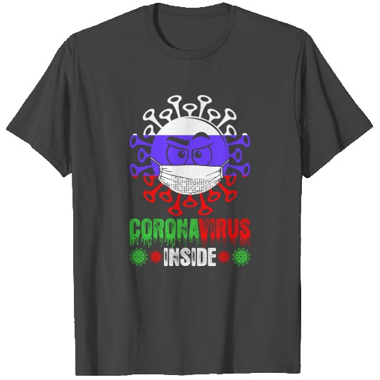 Russian Corona Virus Inside T Shirts