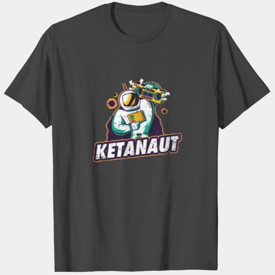 Keta dance Astronaut Techno Underground T Shirts
