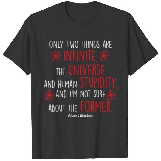 Albert Einstein Quote T-shirt