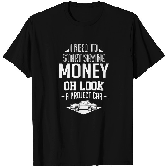 Project Car Garage Mechanic Tunning T Shirts