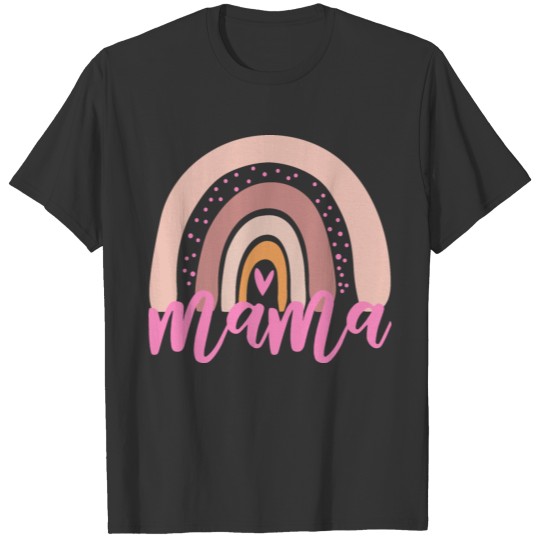 Mama Rainbow, Mother's day, mom, mama, mother, mum T-shirt