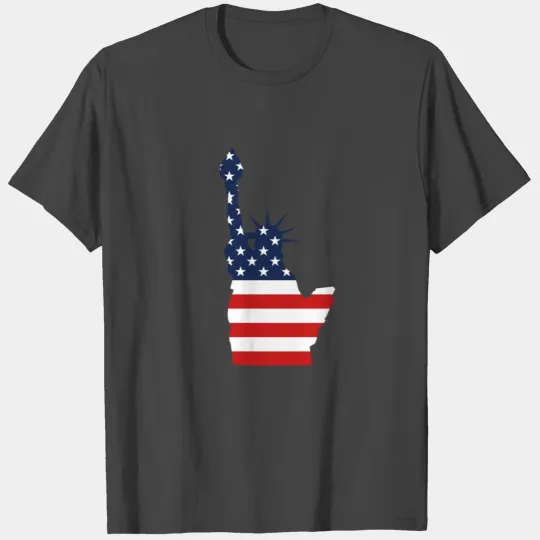 Liberty USA NY Flag T Shirts