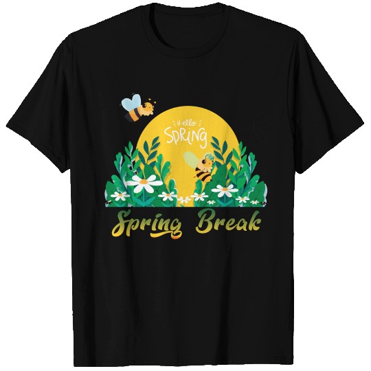 Hello Spring, Spring Break T Shirts