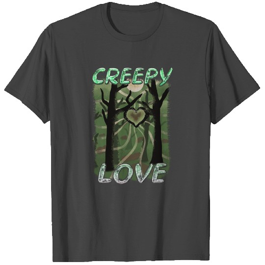 Creepy love Halloween T Shirts