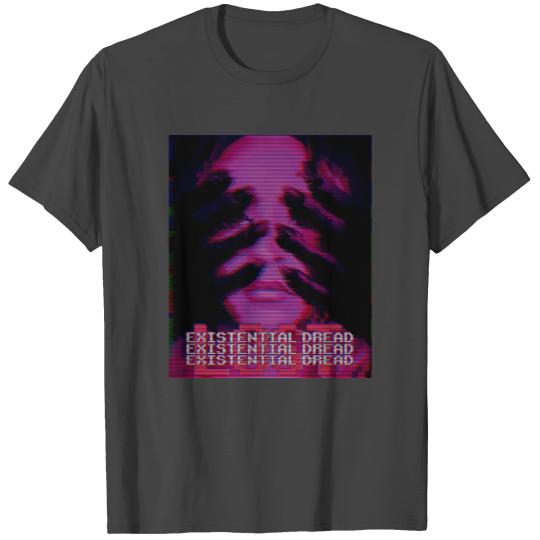 Vaporwave Existential Dread Depressed Glitch T Shirts