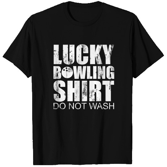 Lucky bowling T Shirts do not wash - Bowler