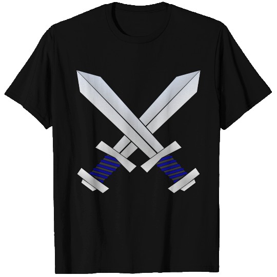 Creative Dual/Double Bladed Swords T Shirts