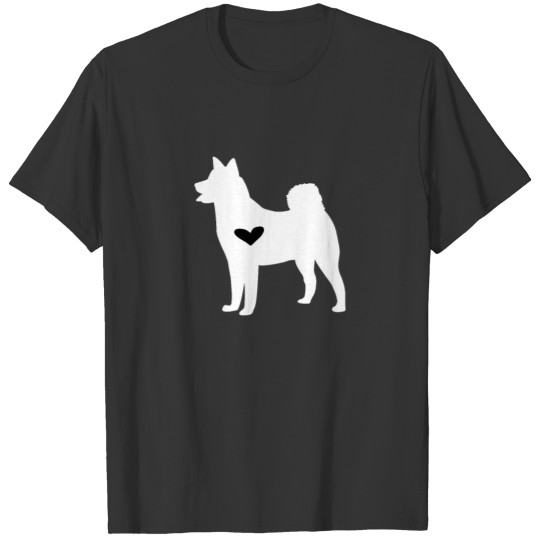 Dog with heart Dogs Sayings Dog Owner T-shirt