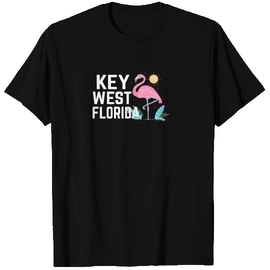 Flamingo Key West Florida T Shirts