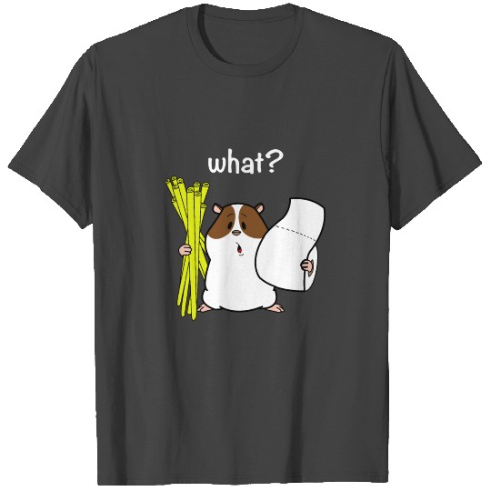 Toilet paper hamster panic buying hamster purchase T Shirts