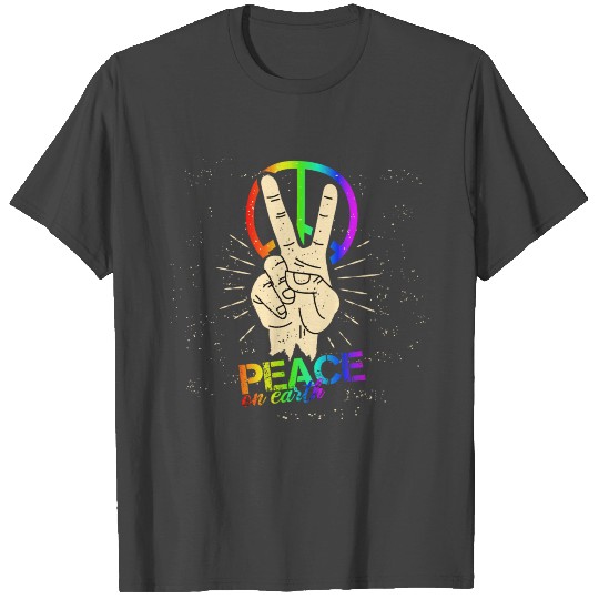 Peace on earth T Shirts