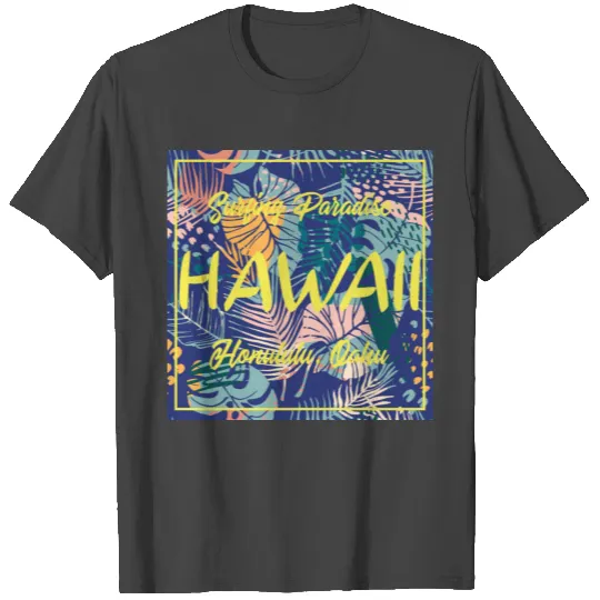 Hawaii Surfing Paradise T Shirts