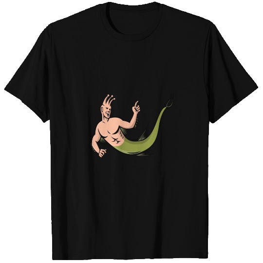Sea Monkey Pointing Mascot T Shirts