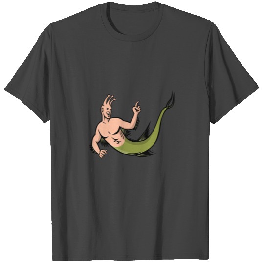 Sea Monkey Pointing Mascot T Shirts