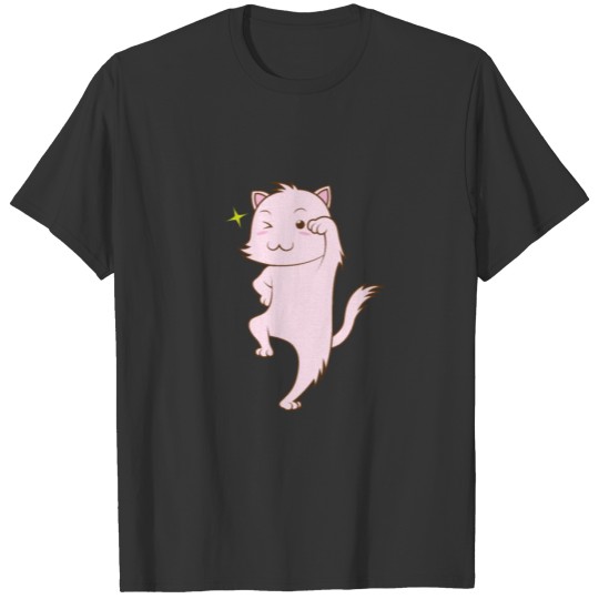 Brave cat T-shirt