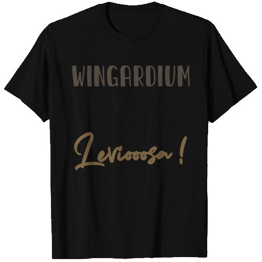 Wingardium Leviosa T Shirts magic wand spell gift