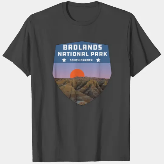 Badlands national park wilderness pinnacles south T Shirts