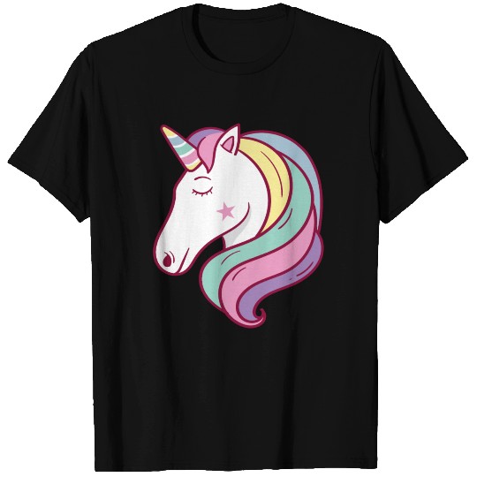Unicorn Unicornhead T Shirts