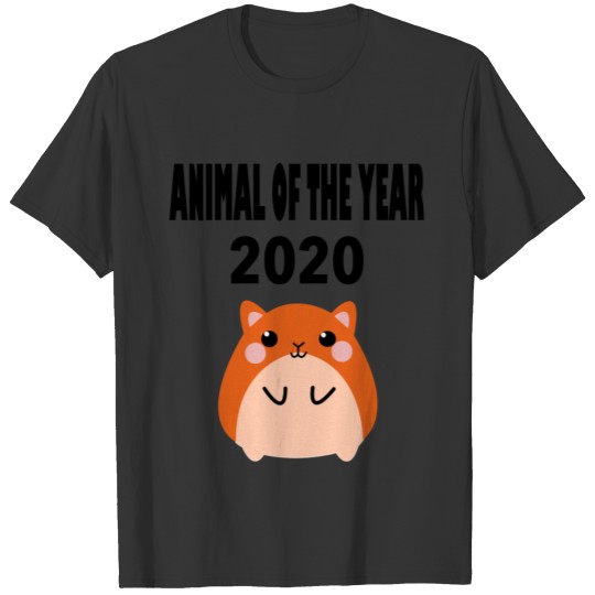 Animal Of The Year 2020 Hamster Virus Toilet Paper T-shirt
