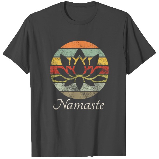 Yoga Lotus Namaste Gift Meditation Buddhism T Shirts