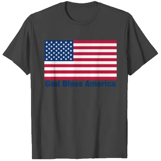 God Bless America Flag T Shirts
