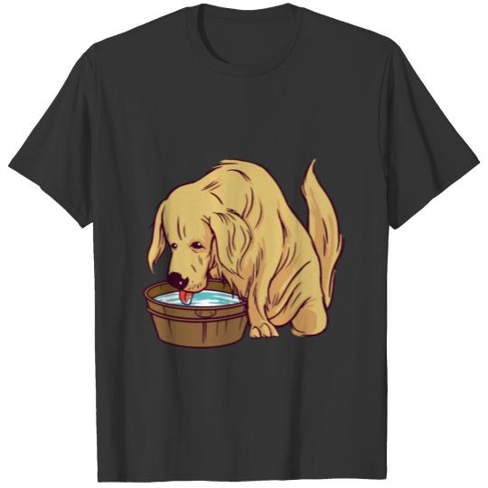 Golden Retriever Dog Animal gift t shirt T-shirt