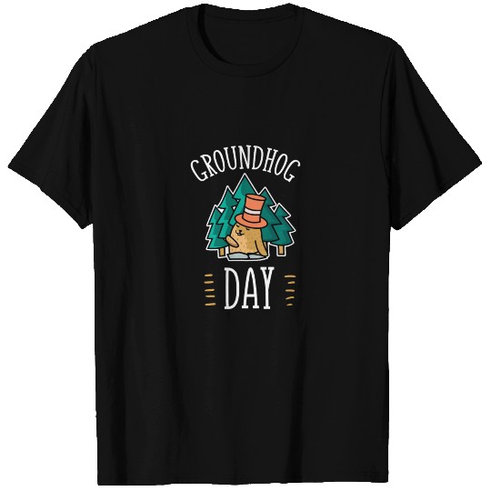 GROUNDHOG Day - Birthday Crazy Gifts Born Red Hat T Shirts
