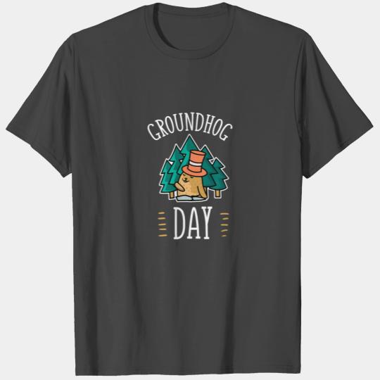 GROUNDHOG Day - Birthday Crazy Gifts Born Red Hat T Shirts