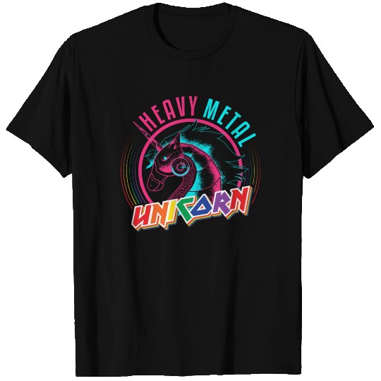 Heavy Metal Unicorn Unicorn T Shirts