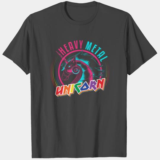 Heavy Metal Unicorn Unicorn T Shirts