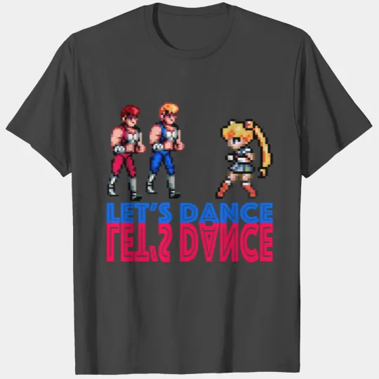 Sailor Moon versus double dragon on the dancefloor T Shirts
