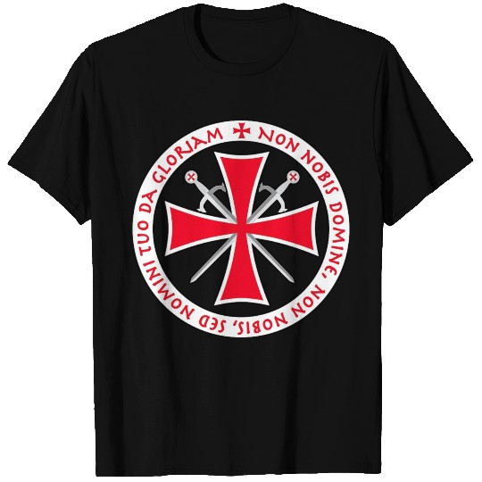 Knights Templar Cross Seal T Shirts