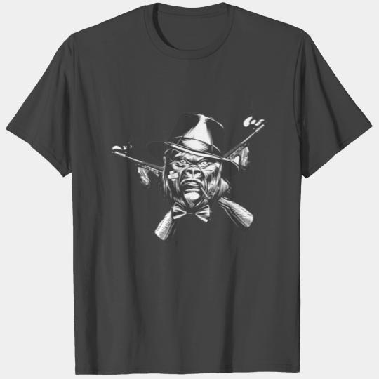Gangster gorilla T Shirts