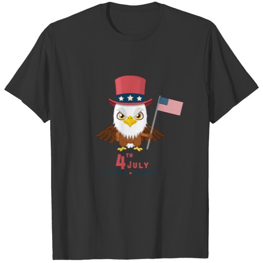 american eagle happy 4th july T Shirts