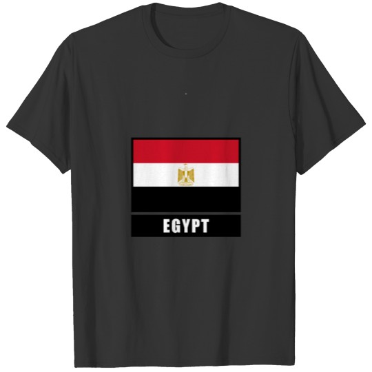 Egypt Egyptian flag banner T-shirt