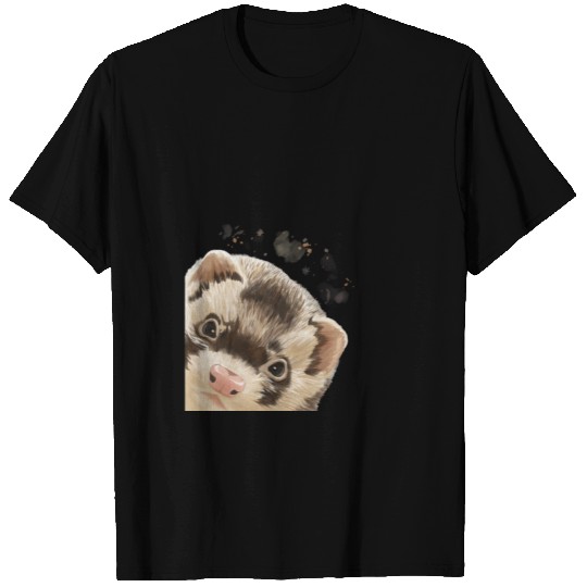 Curious Ferret T Shirts