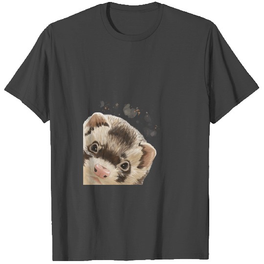 Curious Ferret T Shirts