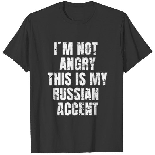 Funny Russian Accent Russia Saying Giftdesignedby T Shirts