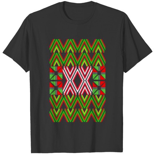 African kente T-shirt T-shirt