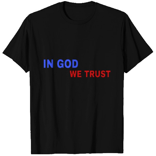 In God We Trust Motto T Shirts