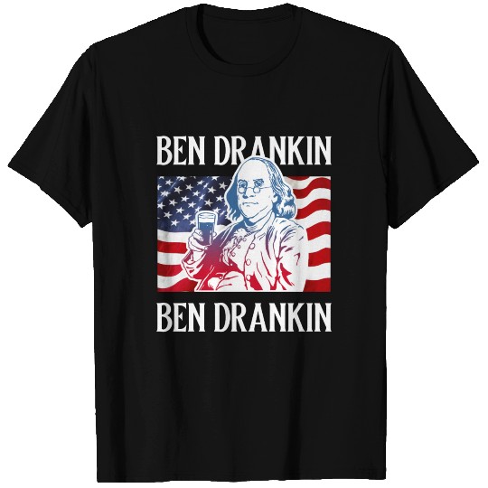 Ben Drankin 4th of July Vintage T Shirts