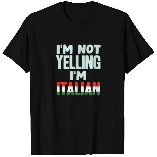 Italy Italians T Shirts