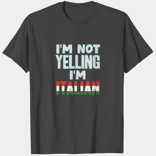 Italy Italians T Shirts