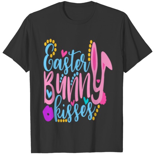 Easter Outfits For Girls, Easter Bunny Kissescandy T-shirt