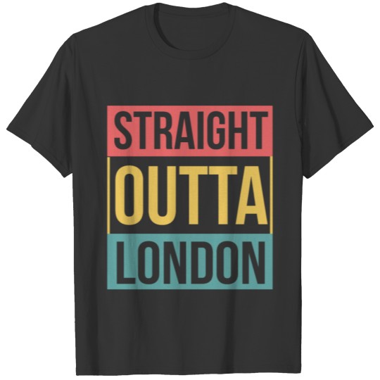 Vintage London Souvenir - Retro Straight Outta Lon T Shirts
