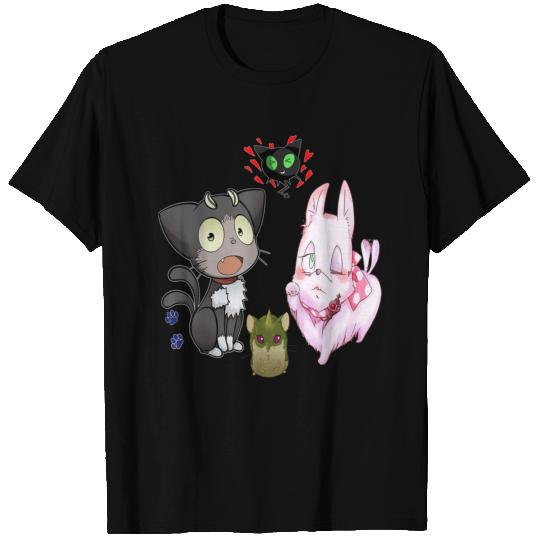 Blue ao no exorcist ar chibi cute pet T Shirts